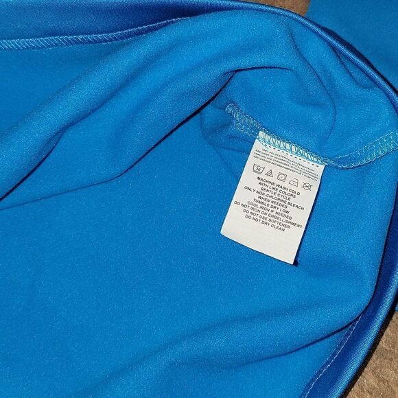 NFL Team Apparel Carolina Panthers 1/4 Zip Pullover Pull-on Mens Shirt Size M - Picture 4 of 7